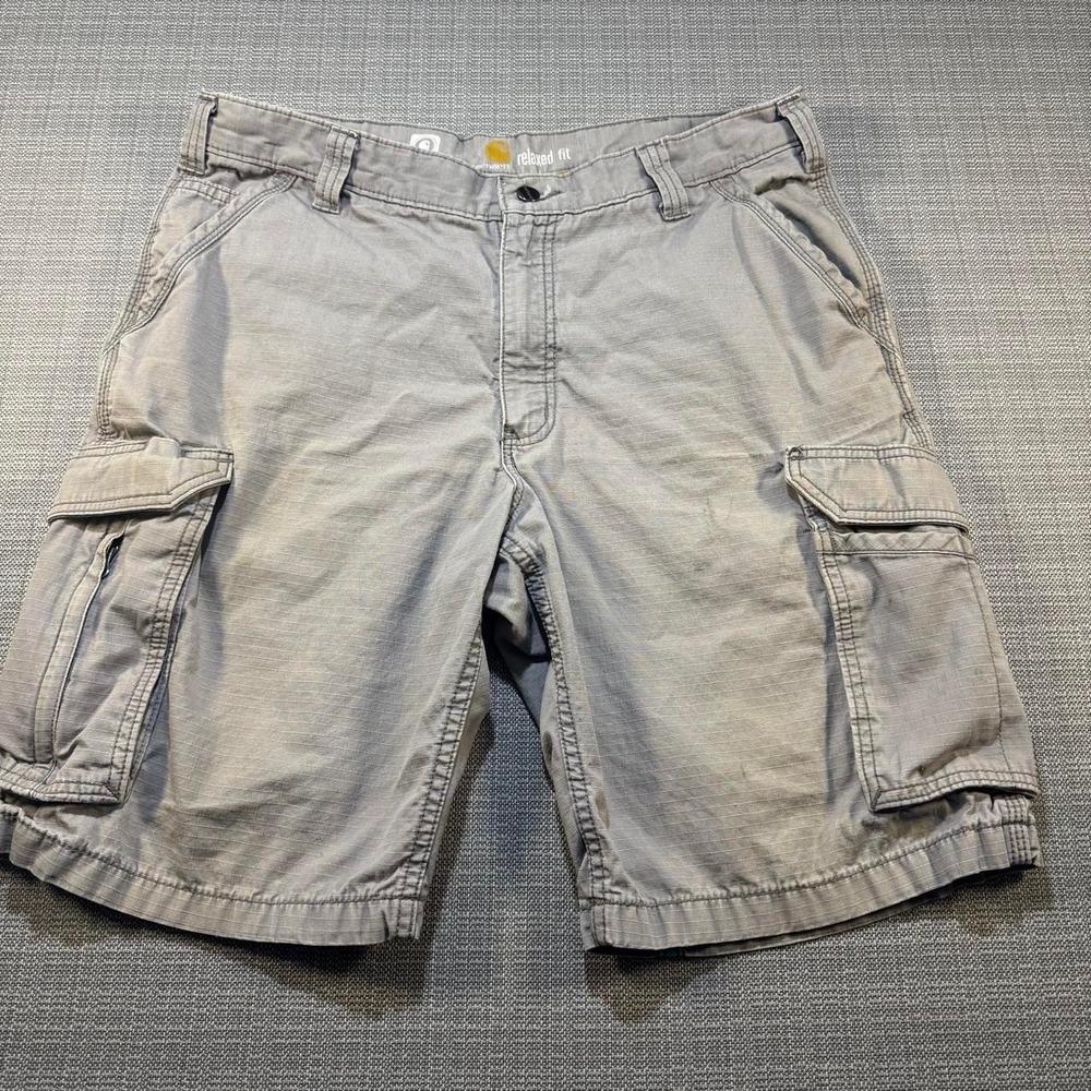 Carhartt gray cargo shorts men's size 38